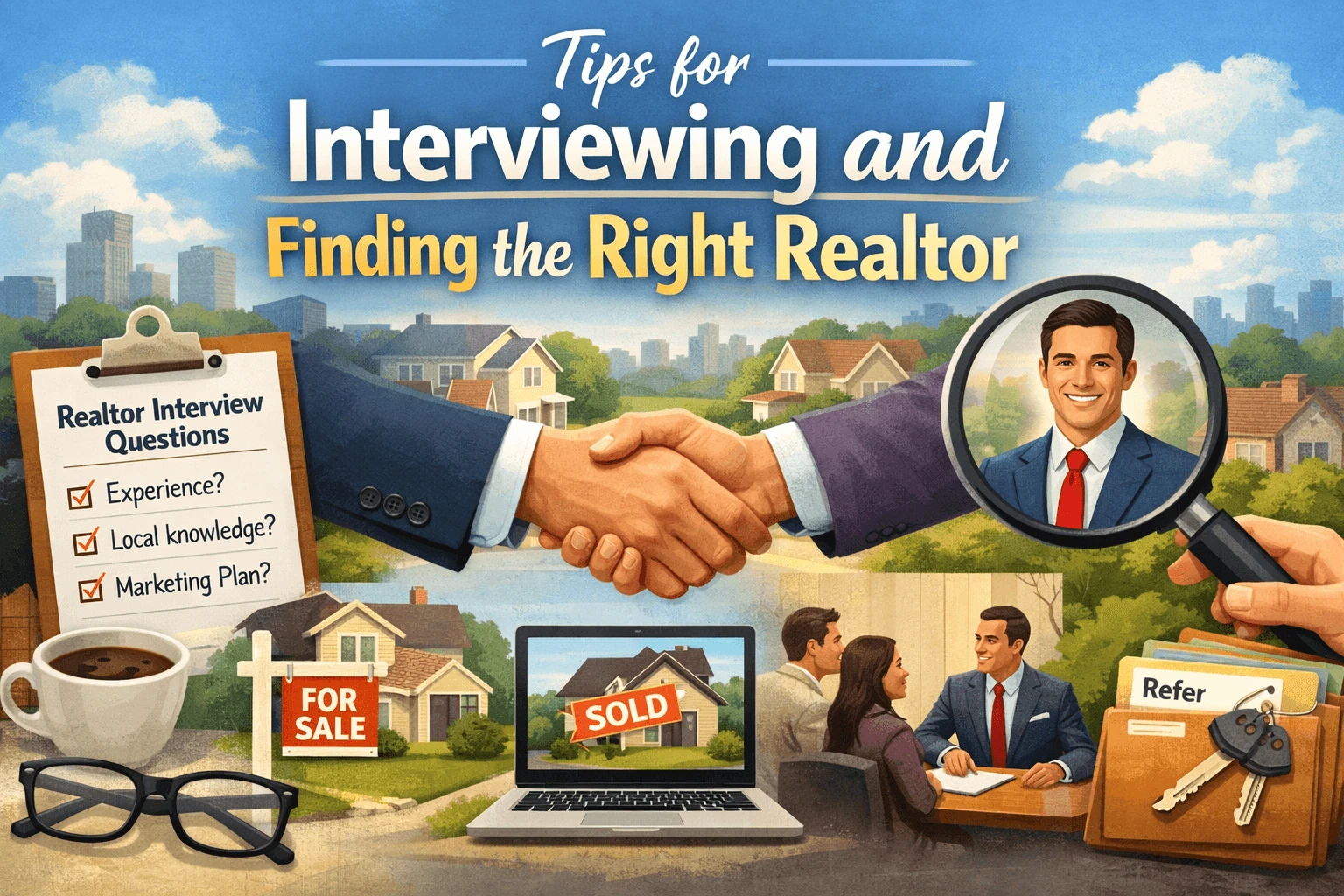 Tips for Interviewing and Finding the Right Realtor