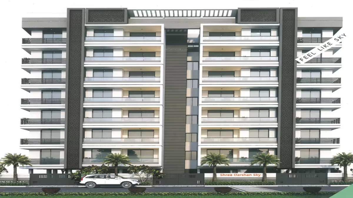 Project details page for Shree Darshan Sky